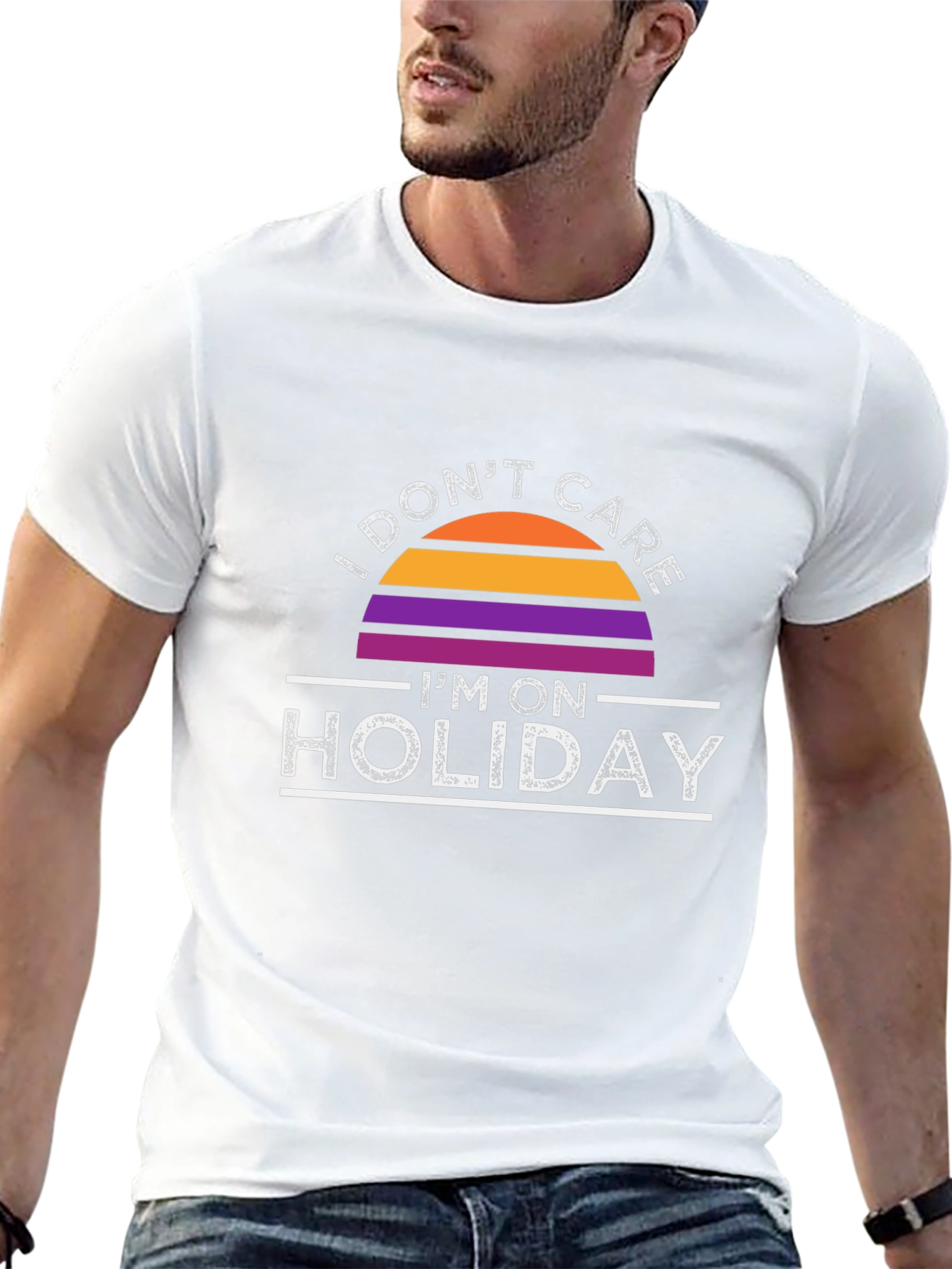 I Dont Care Im On Holiday T-Shirt
