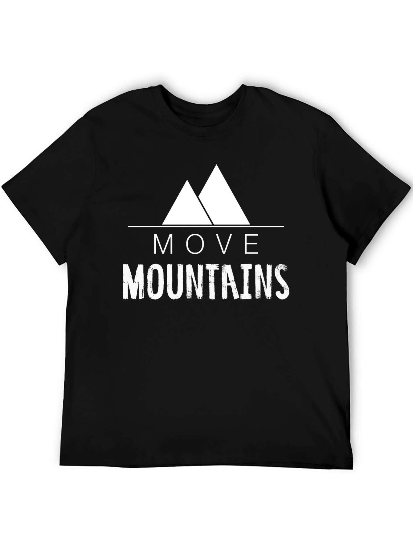 Move Mountains Graphic Tee - Motivational T-Shirt