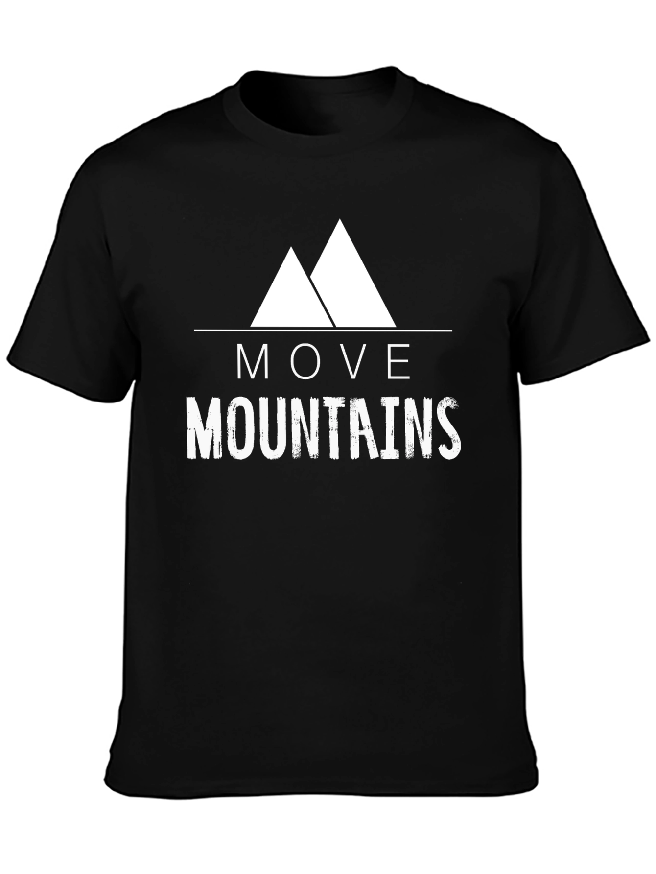 Move Mountains Graphic Tee - Motivational T-Shirt