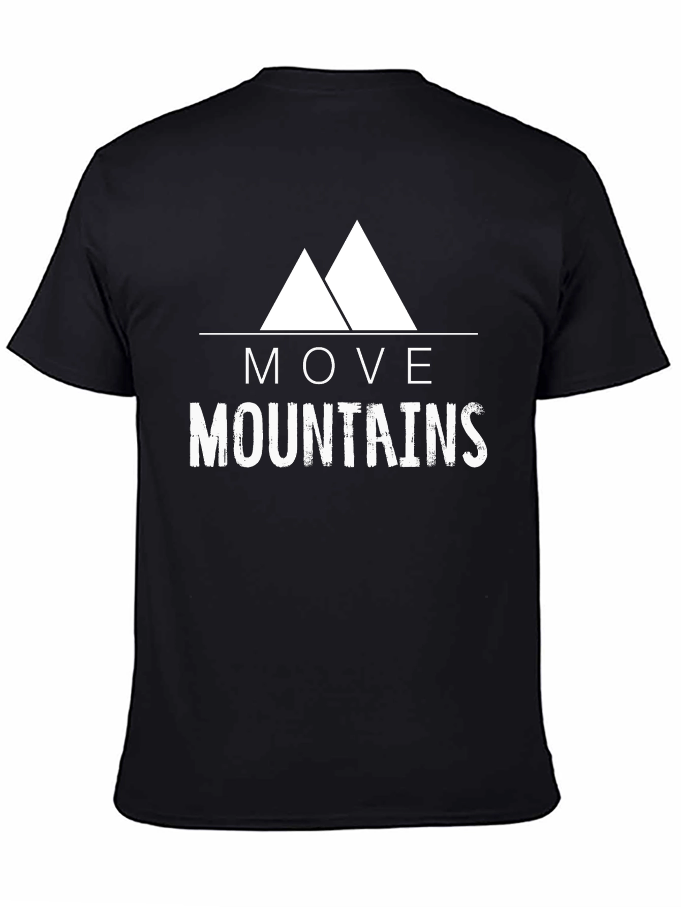 Move Mountains Graphic Tee - Motivational T-Shirt