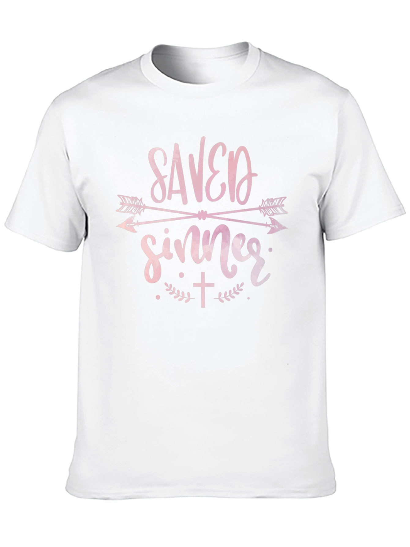 Saved Sinner Graphic Tee - Christian Apparel