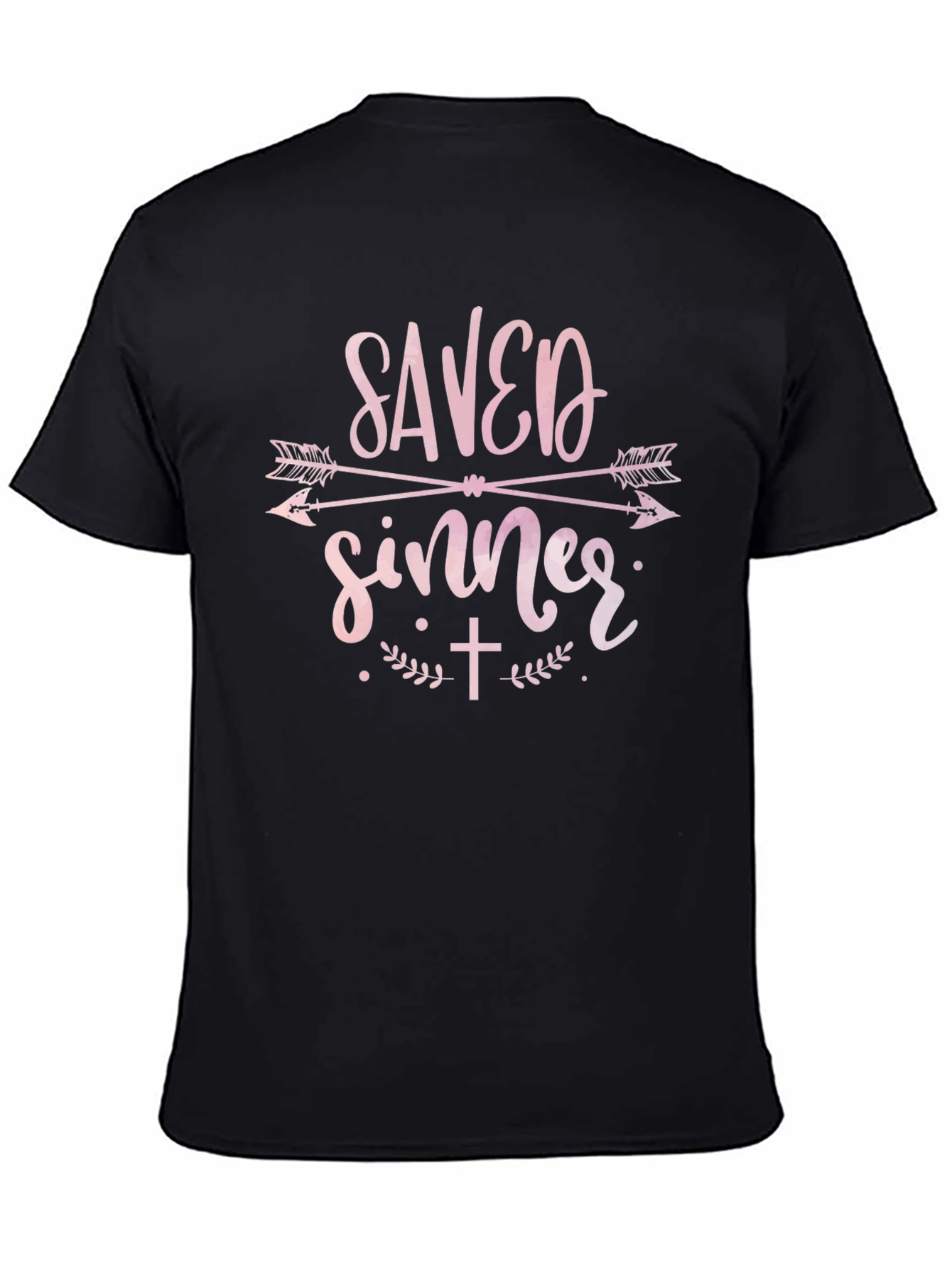 Saved Sinner Graphic Tee - Christian Apparel