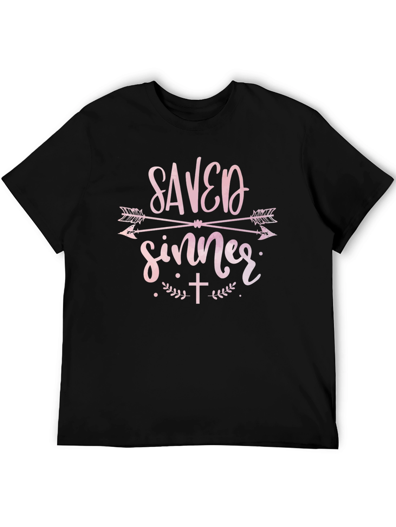 Saved Sinner Graphic Tee - Christian Apparel