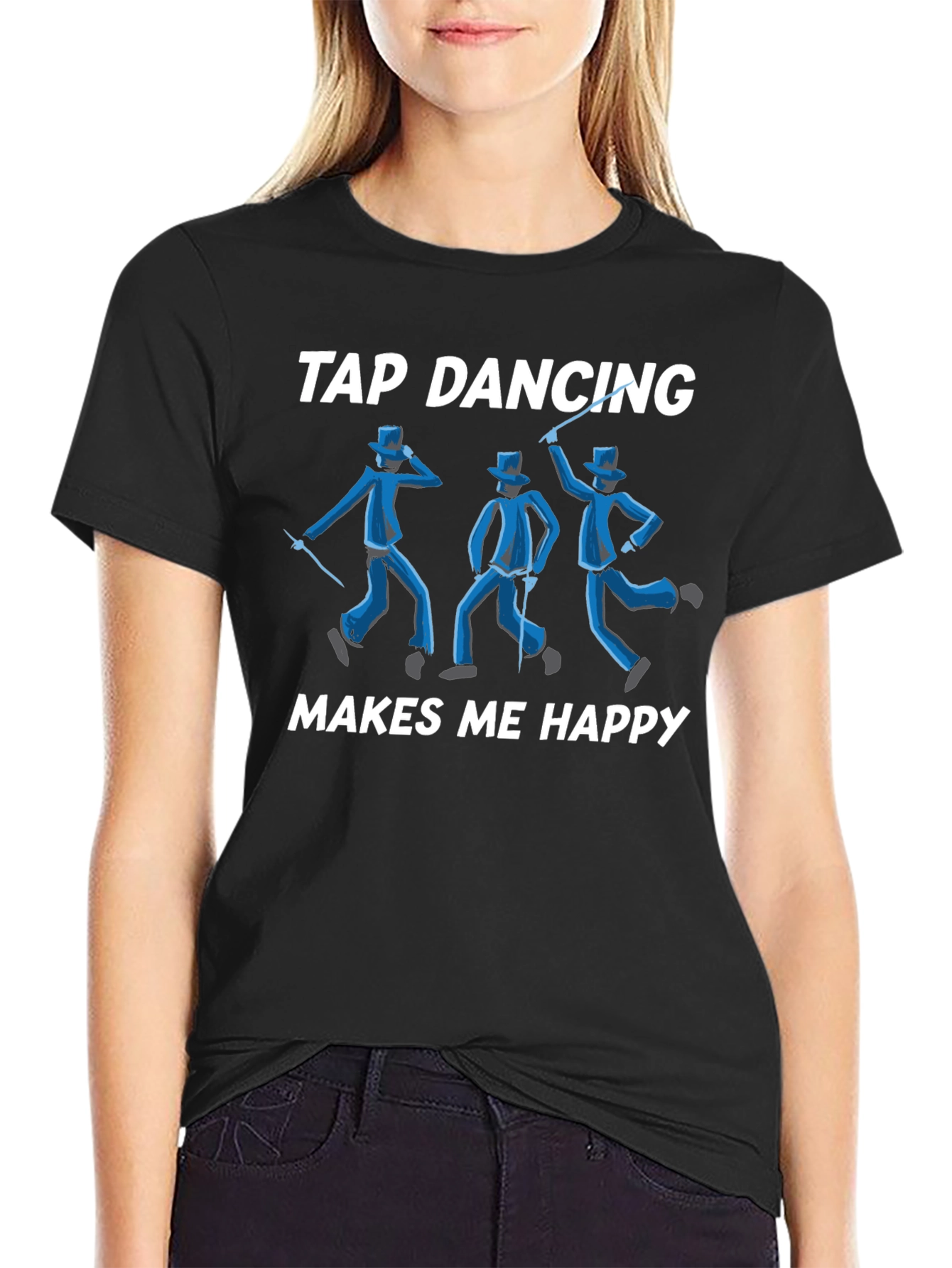 Tap Dancing Makes Me Happy T-Shirt