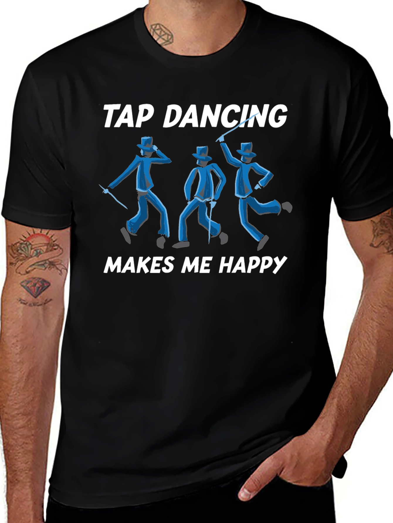 Tap Dancing Makes Me Happy T-Shirt