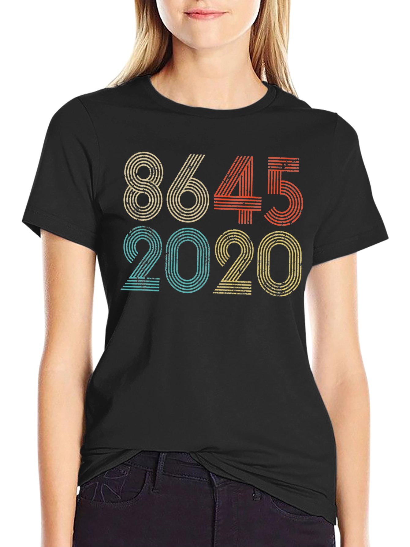 8645 2020 T-Shirt - Retro Style Graphic Tee