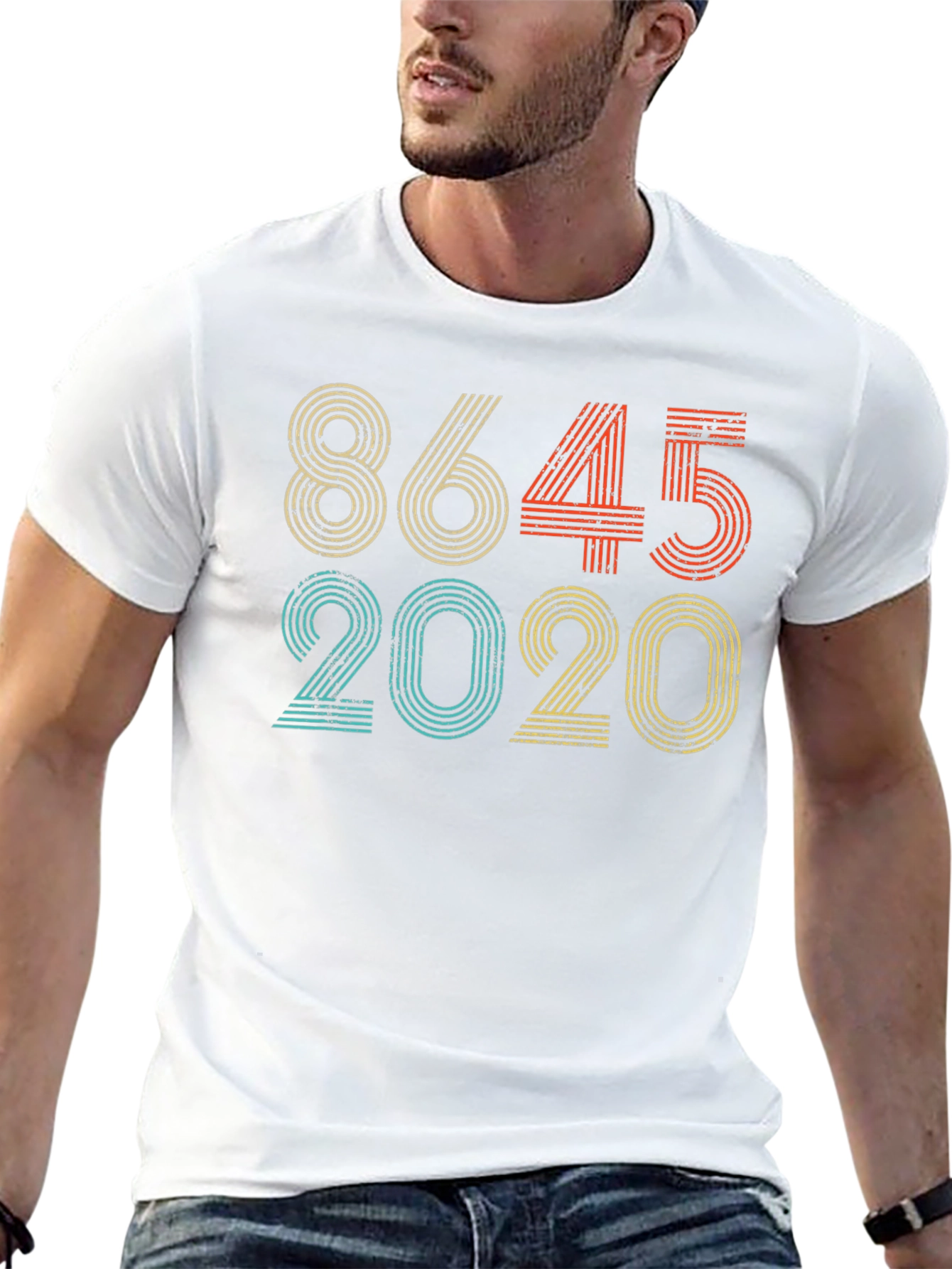 8645 2020 T-Shirt - Retro Style Graphic Tee