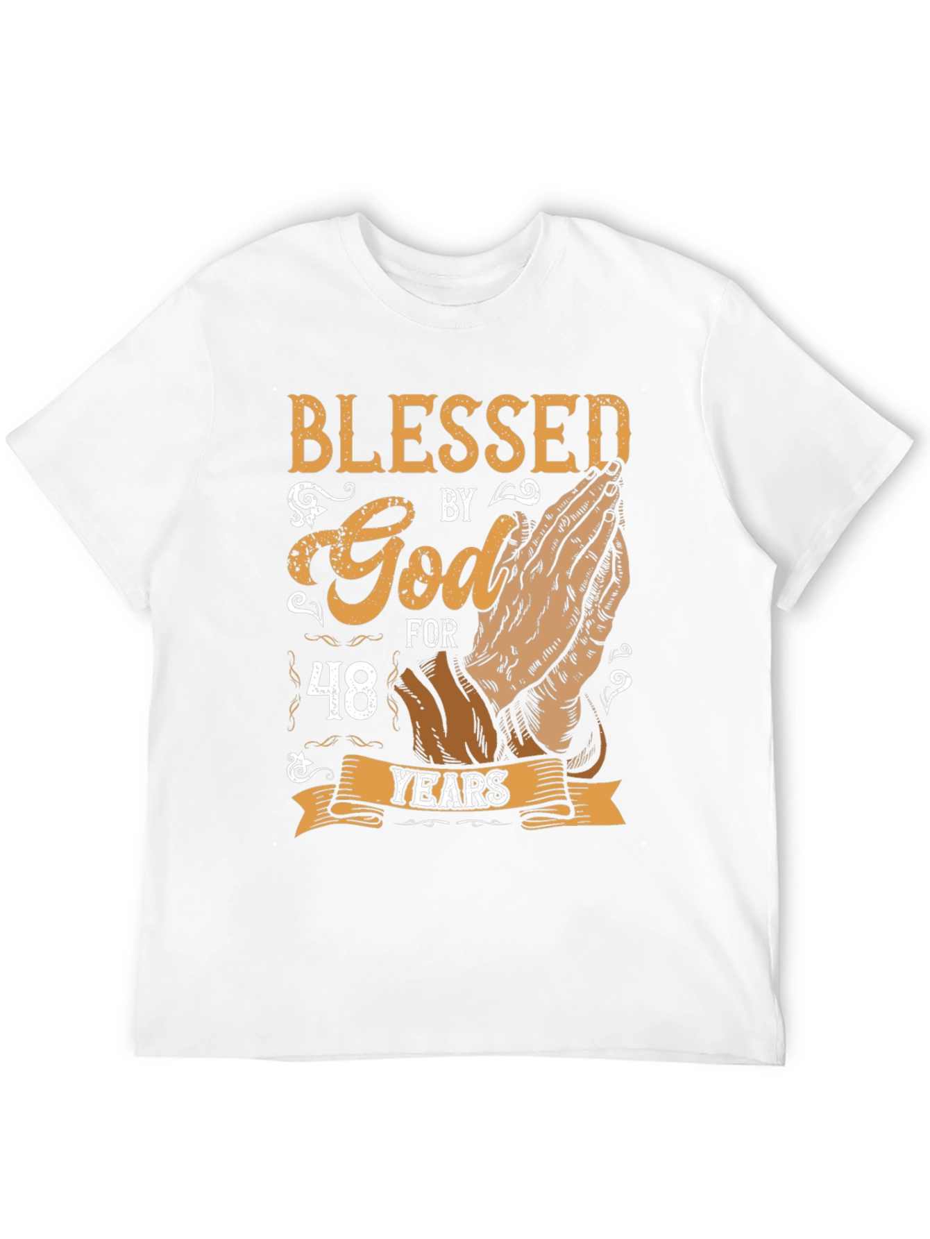 Blessed By God 48 Years T-Shirt
