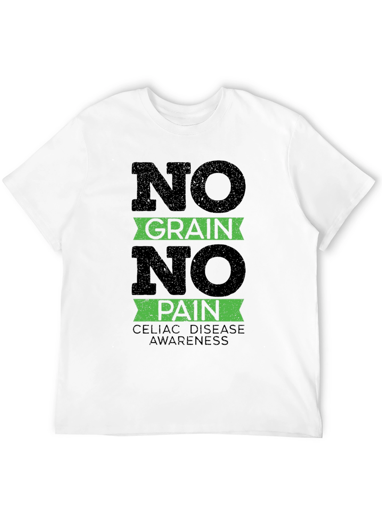 No Grain No Pain Celiac Disease Awareness T-Shirt