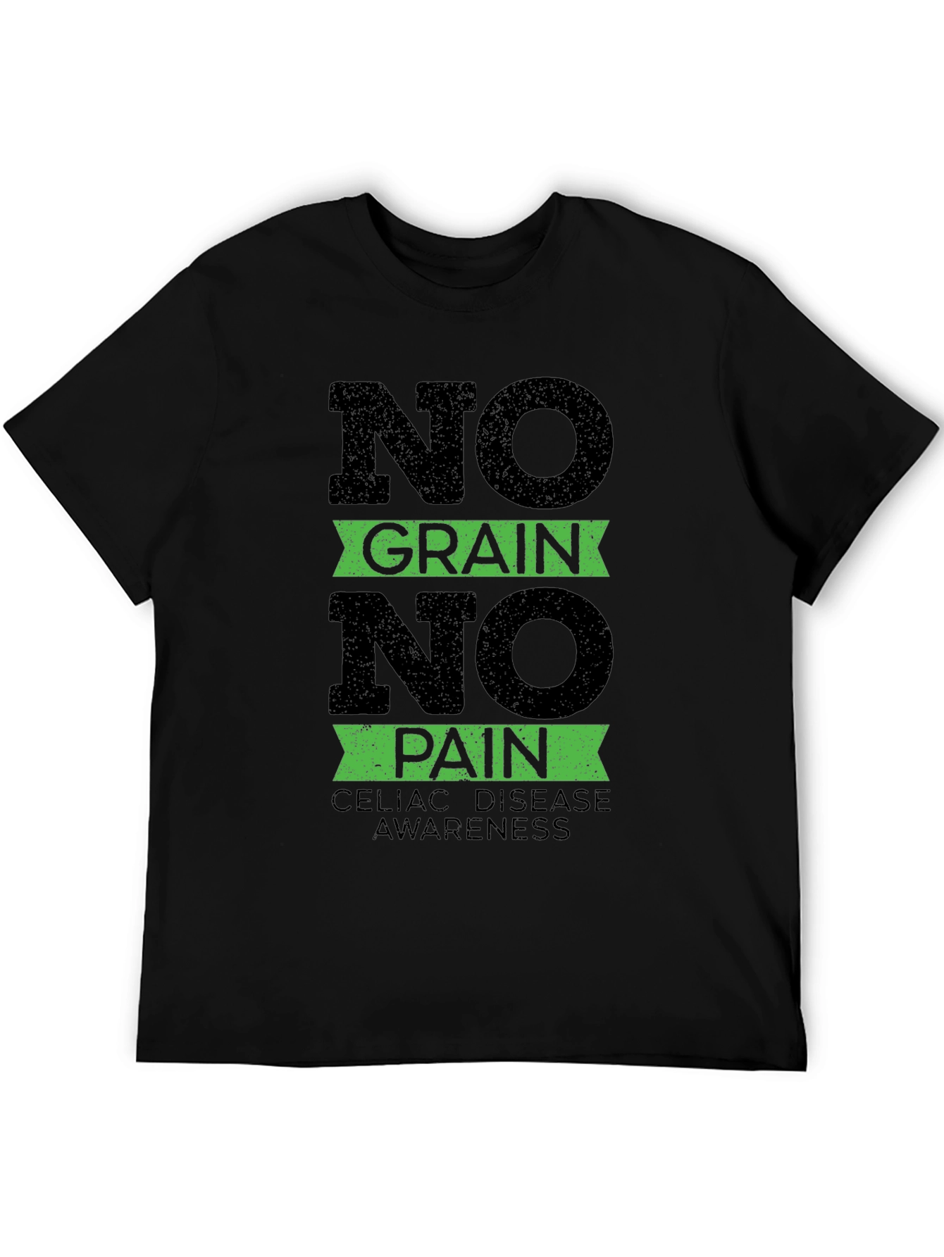 No Grain No Pain Celiac Disease Awareness T-Shirt
