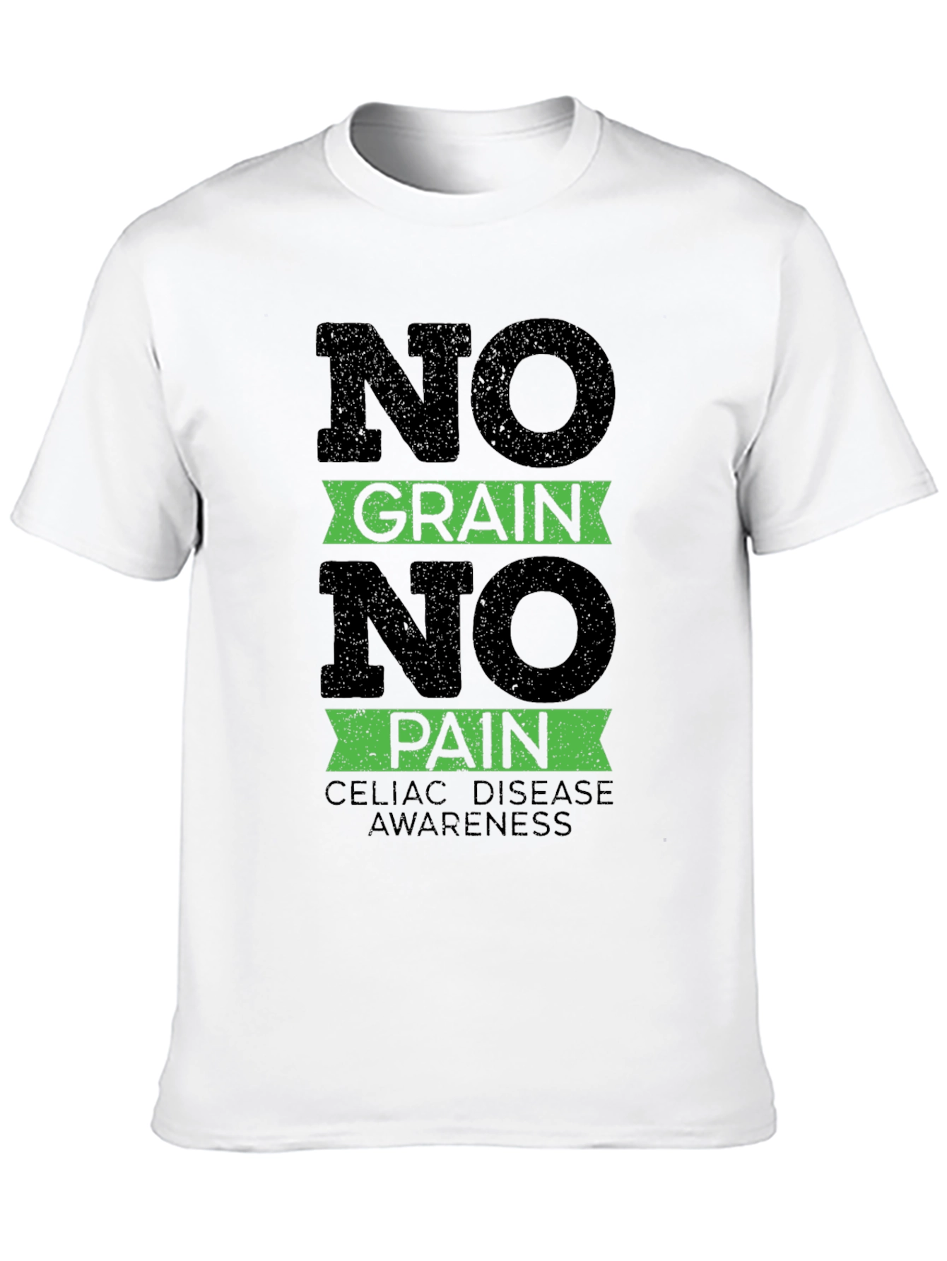 No Grain No Pain Celiac Disease Awareness T-Shirt