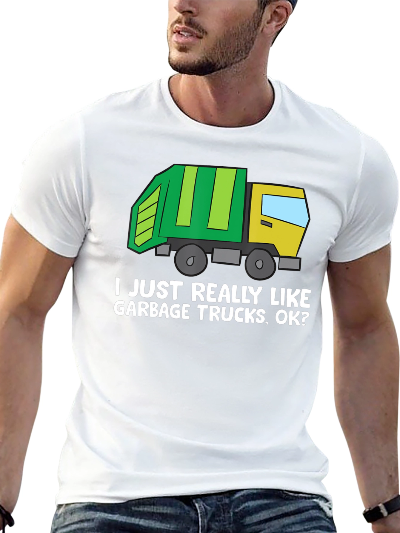 Garbage Truck Lover T-Shirt - Novelty Tee