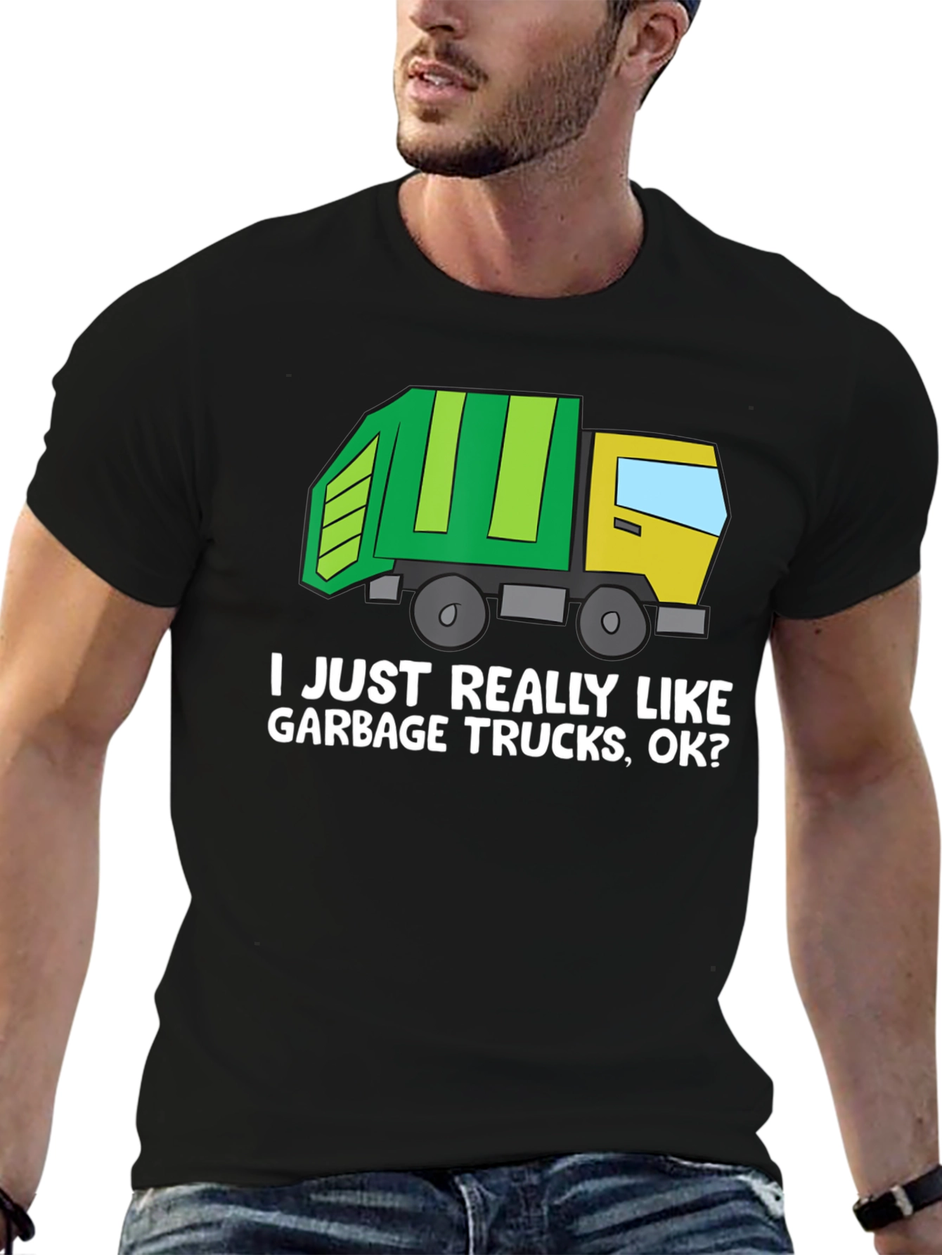 Garbage Truck Lover T-Shirt - Novelty Tee