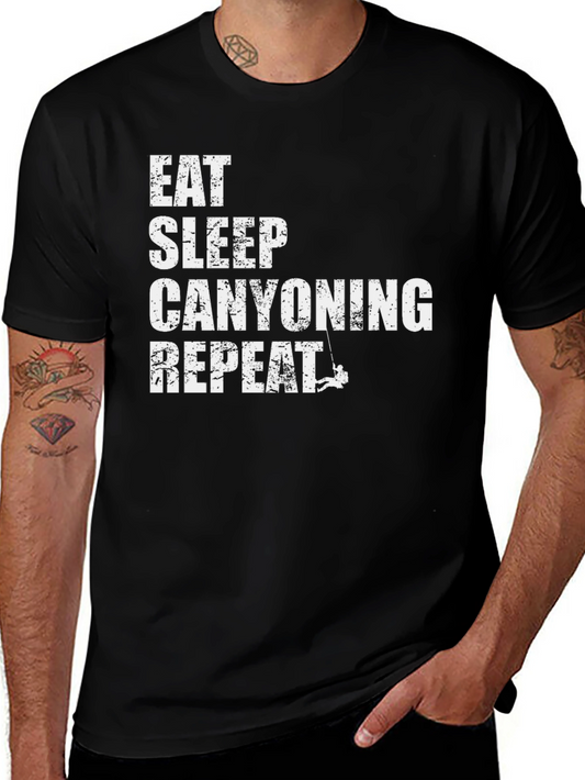 Eat Sleep Canyoning Repeat T-Shirt