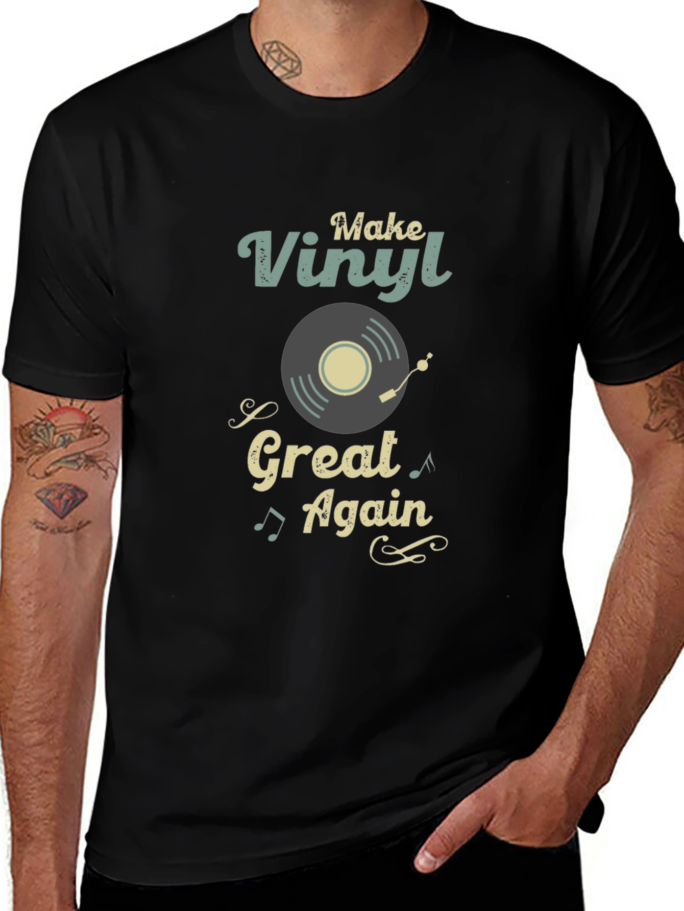 Make Vinyl Great Again T-Shirt