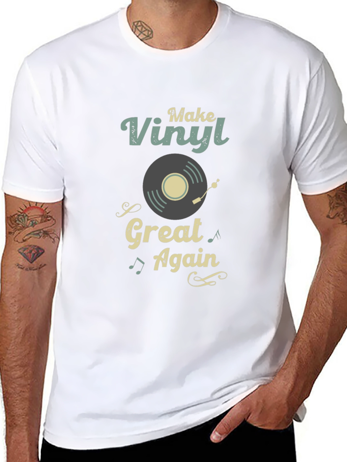 Make Vinyl Great Again T-Shirt