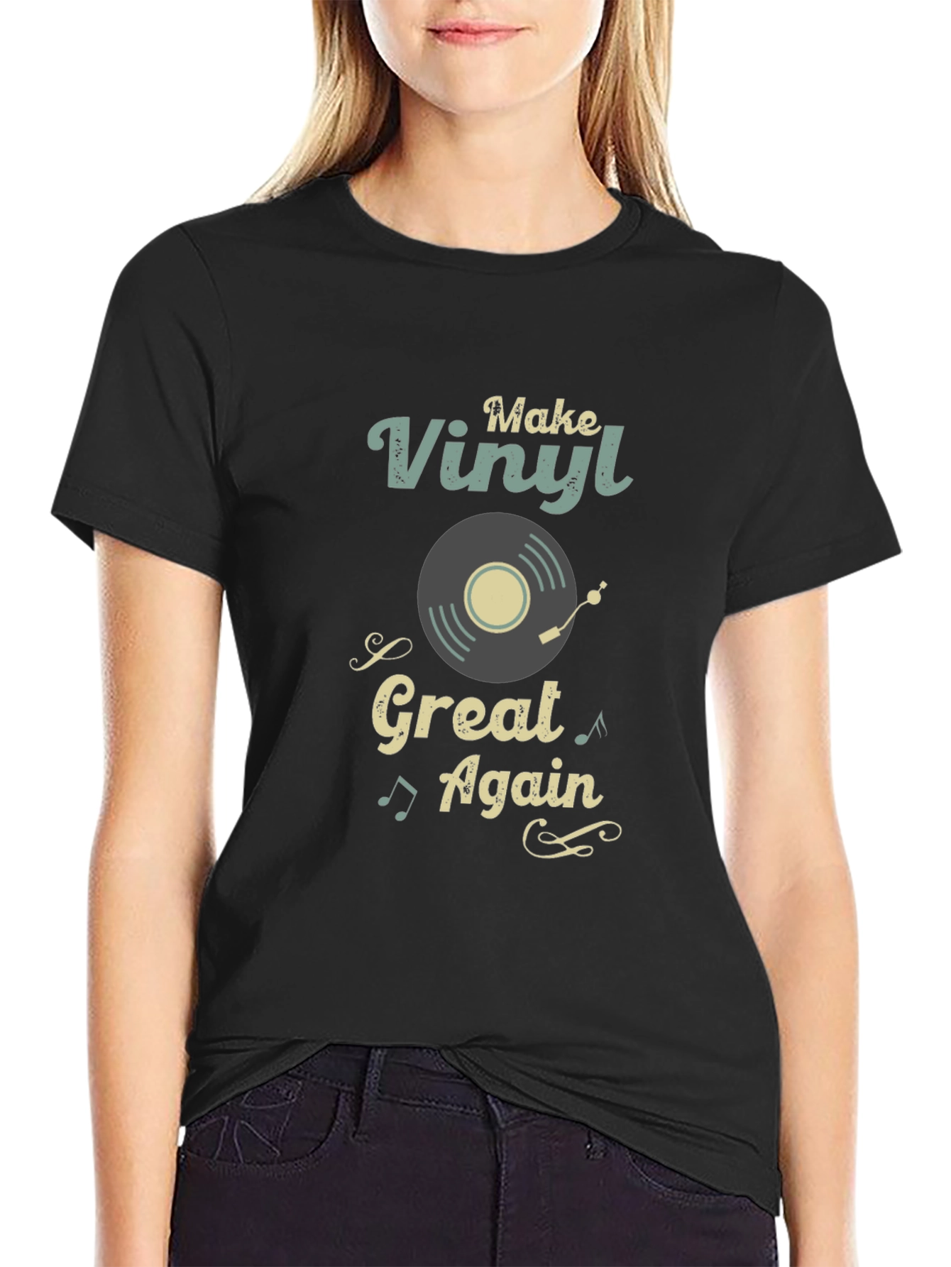 Make Vinyl Great Again T-Shirt