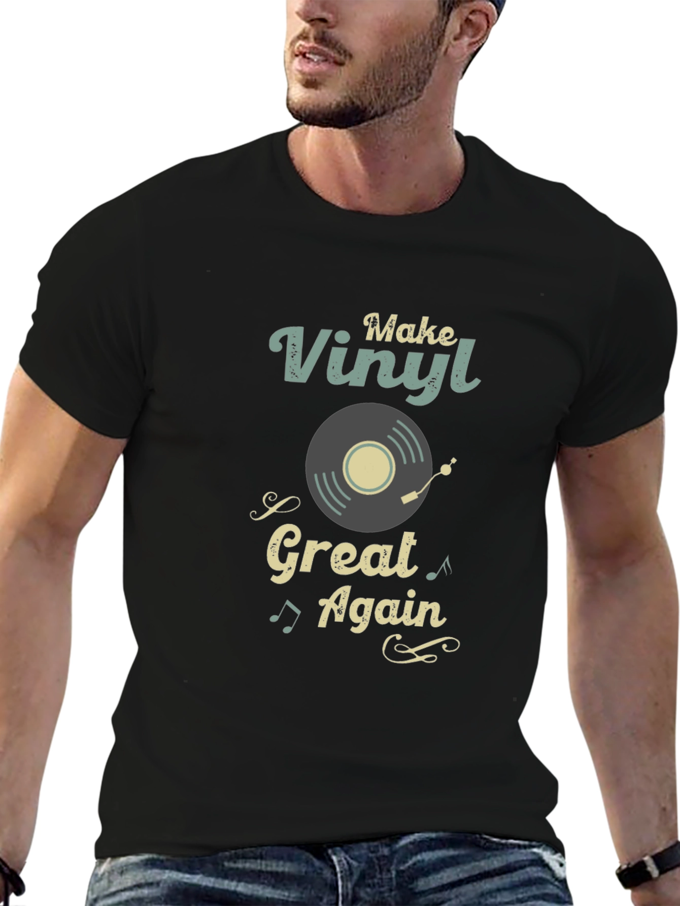 Make Vinyl Great Again T-Shirt