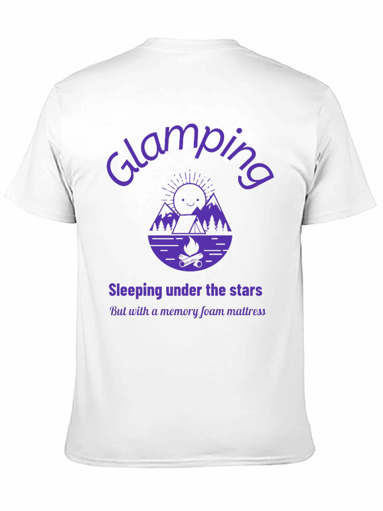 Glamping Graphic Tee - Sleeping Under the Stars
