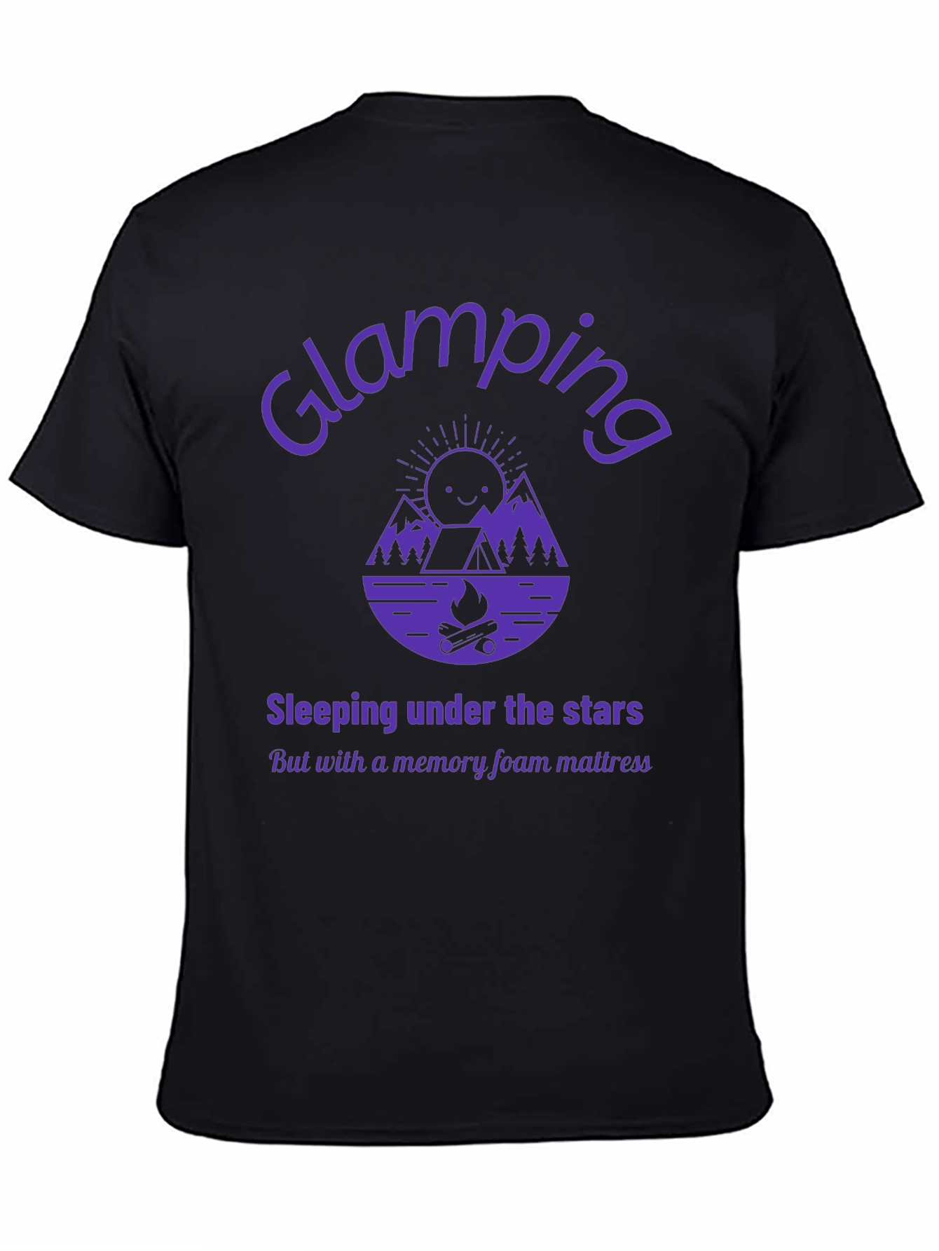 Glamping Graphic Tee - Sleeping Under the Stars