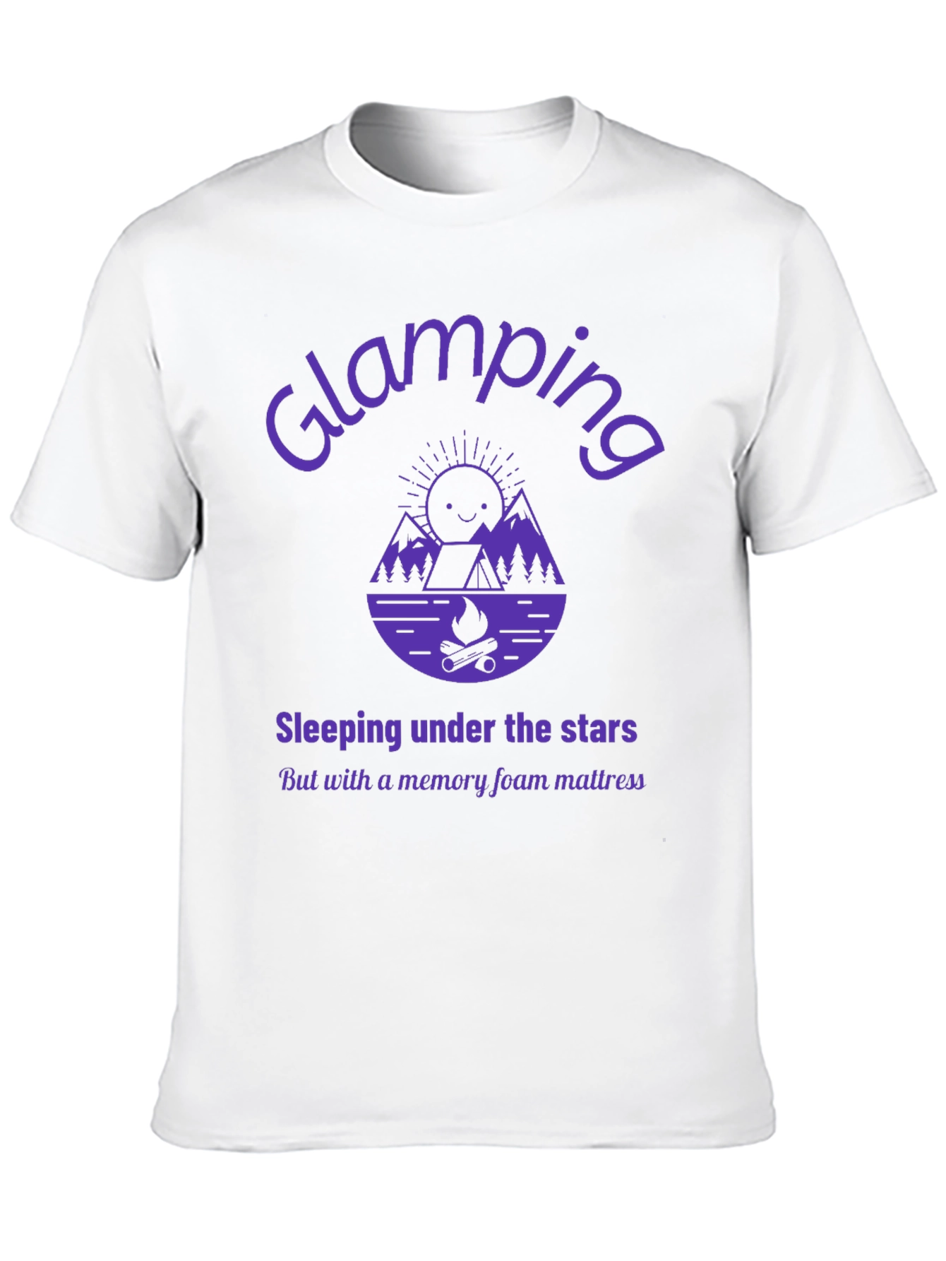 Glamping Graphic Tee - Sleeping Under the Stars
