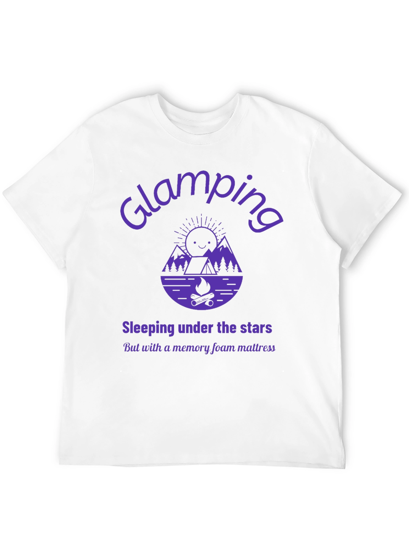 Glamping Graphic Tee - Sleeping Under the Stars