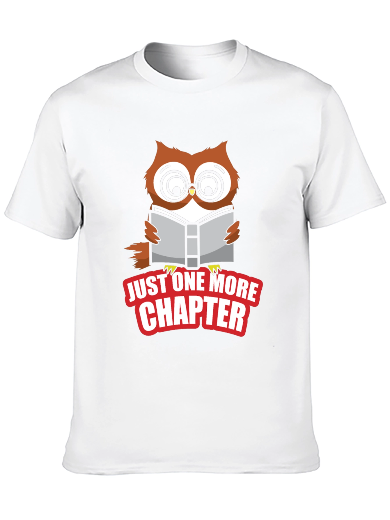 Just One More Chapter Owl Graphic Tee