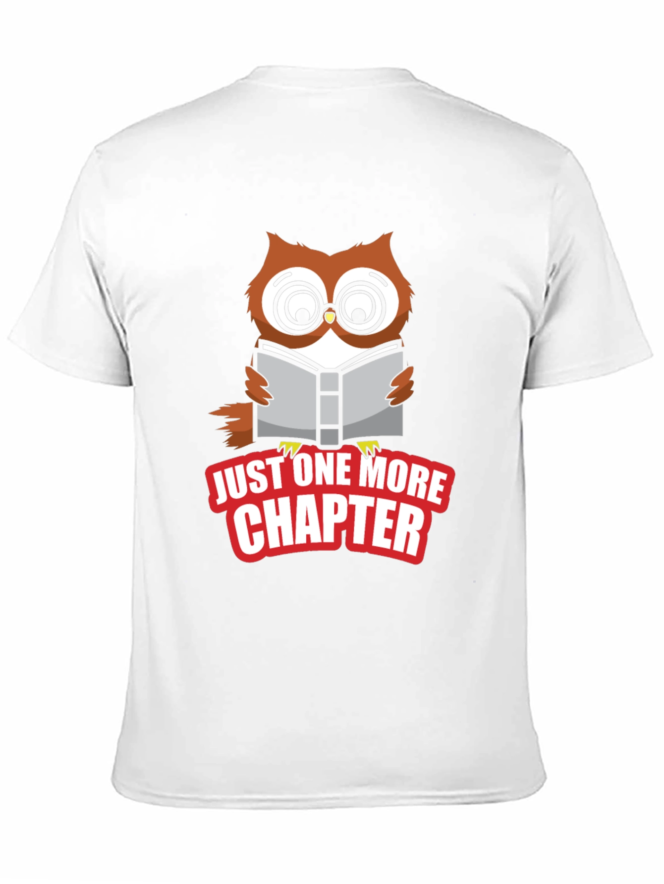 Just One More Chapter Owl Graphic Tee