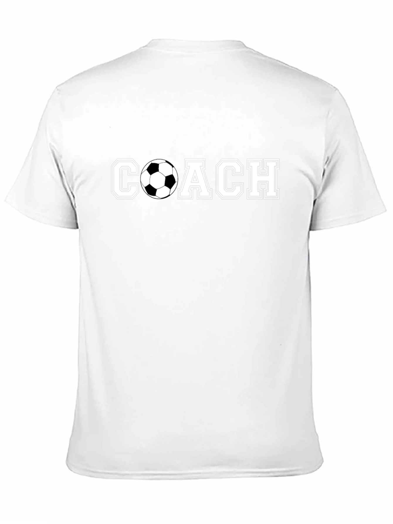 Soccer Coach Graphic Tee - Black T-Shirt