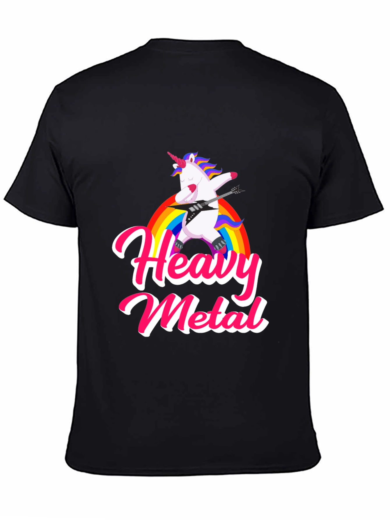 Heavy Metal Unicorn Graphic Tee