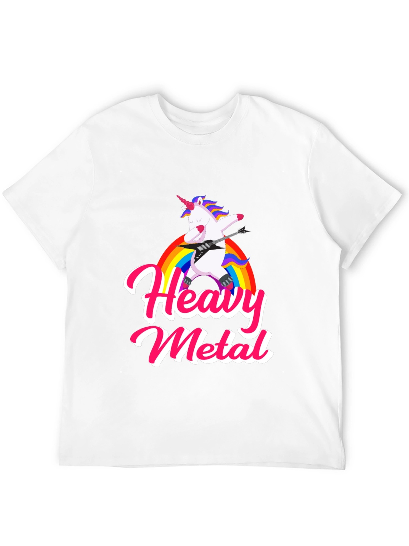 Heavy Metal Unicorn Graphic Tee