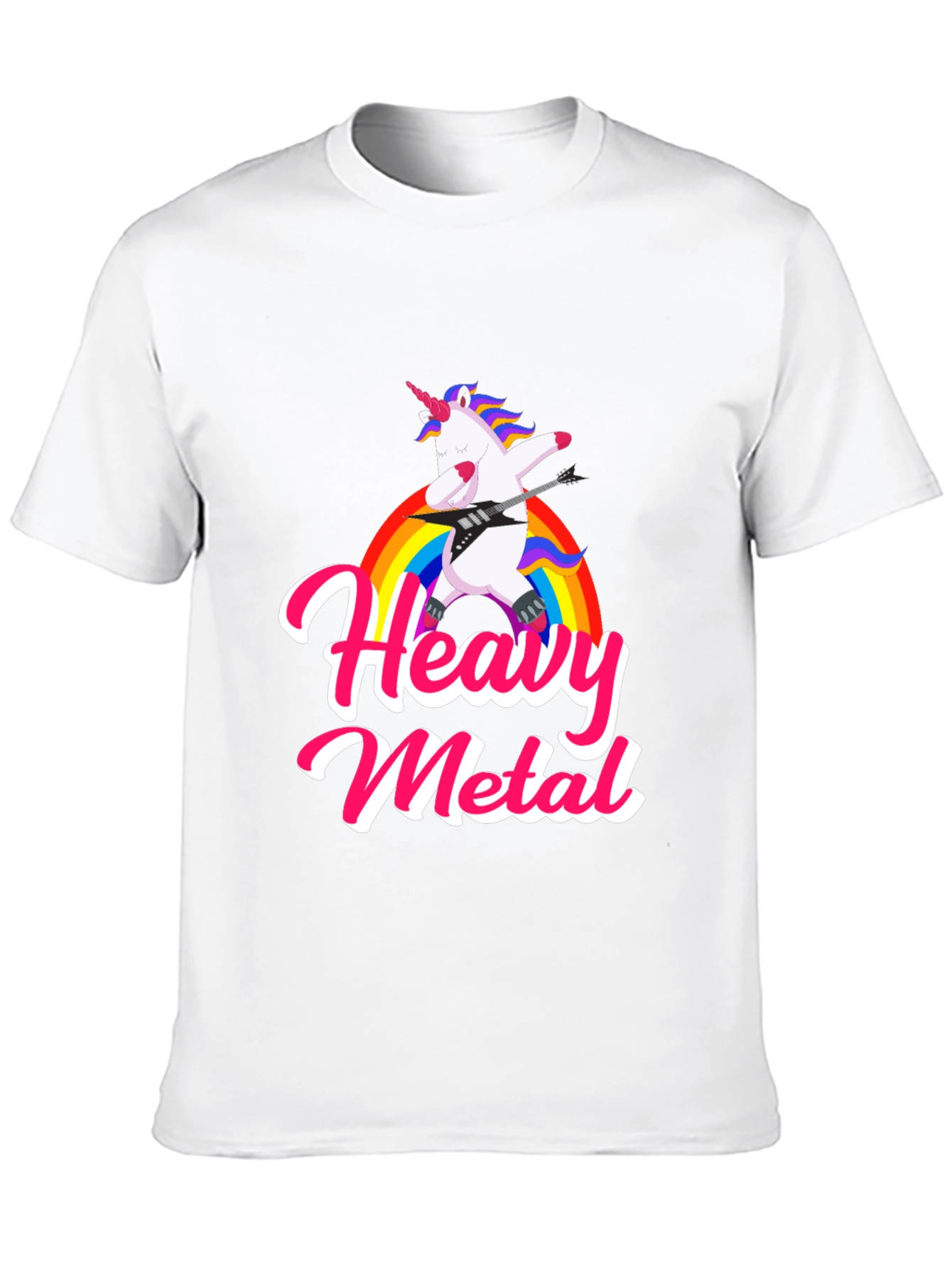 Heavy Metal Unicorn Graphic Tee