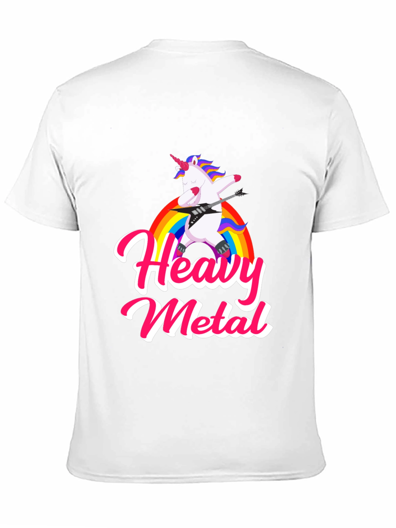 Heavy Metal Unicorn Graphic Tee