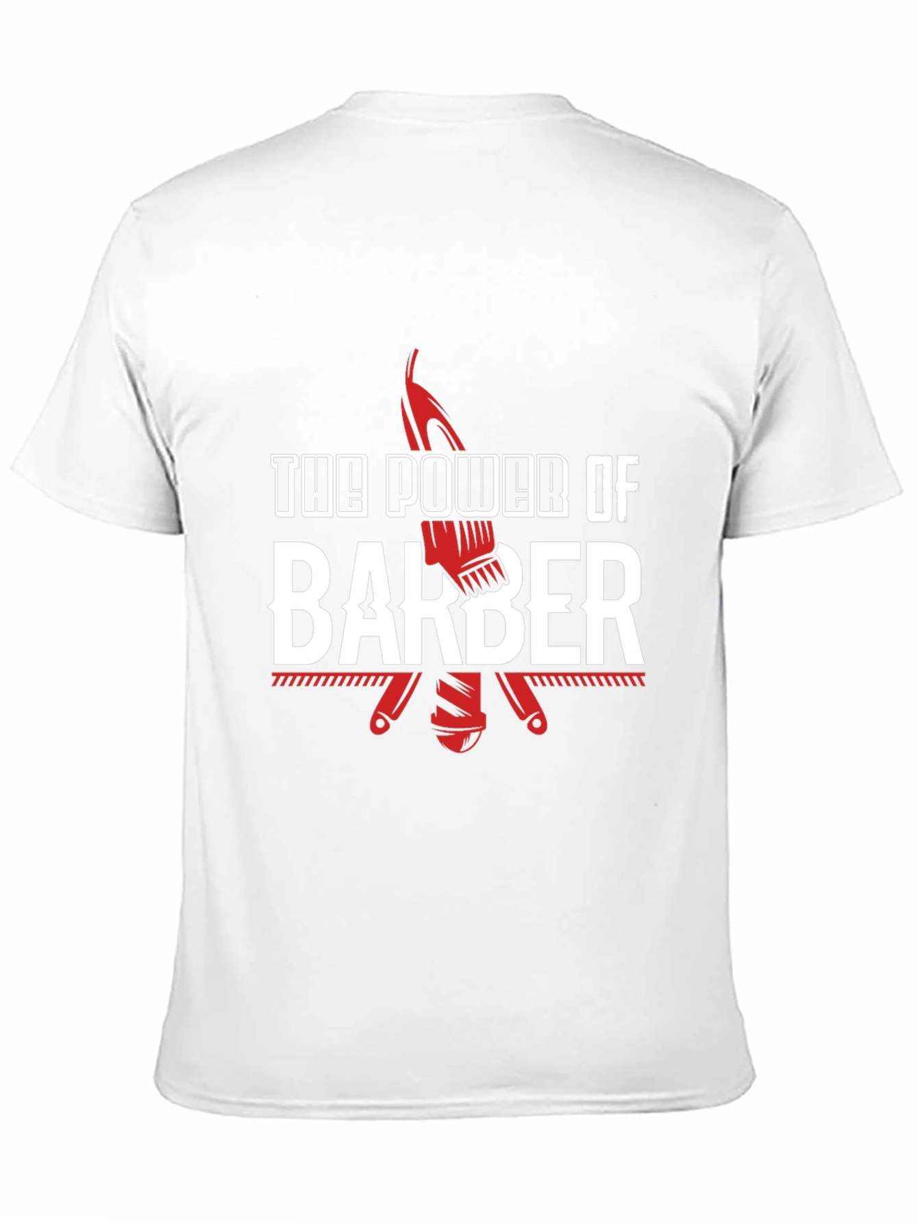 The Power of Barber T-Shirt - Stylish Graphic Tee