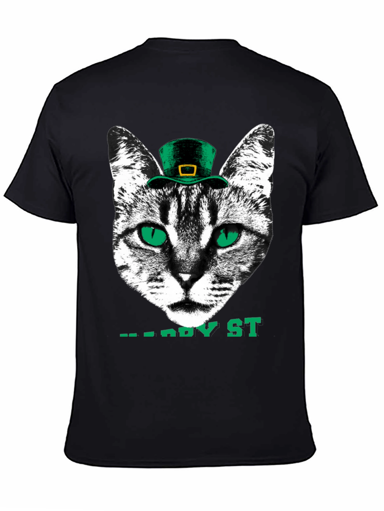Lucky Cat St. Patricks Day T-Shirt