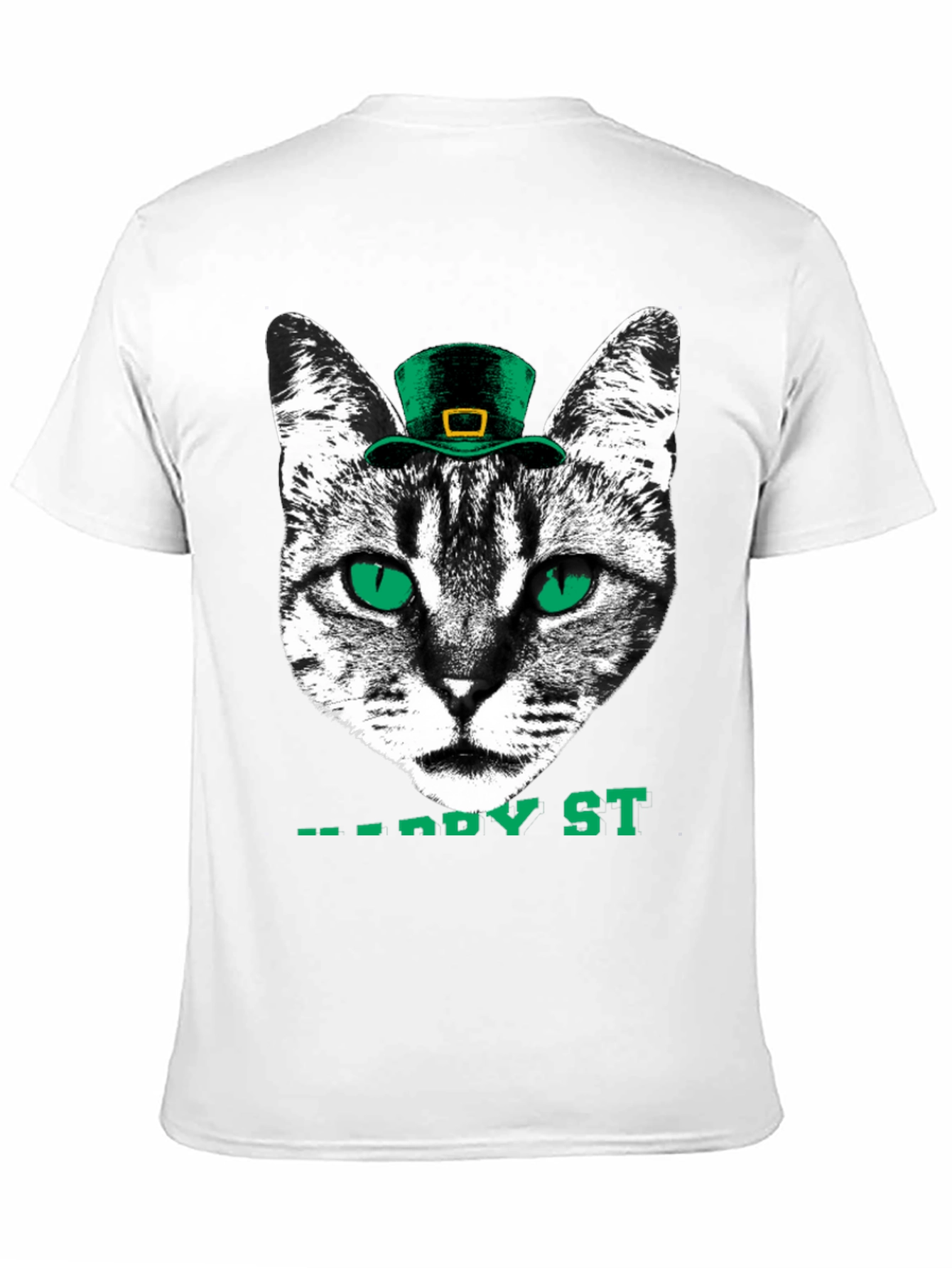 Lucky Cat St. Patricks Day T-Shirt