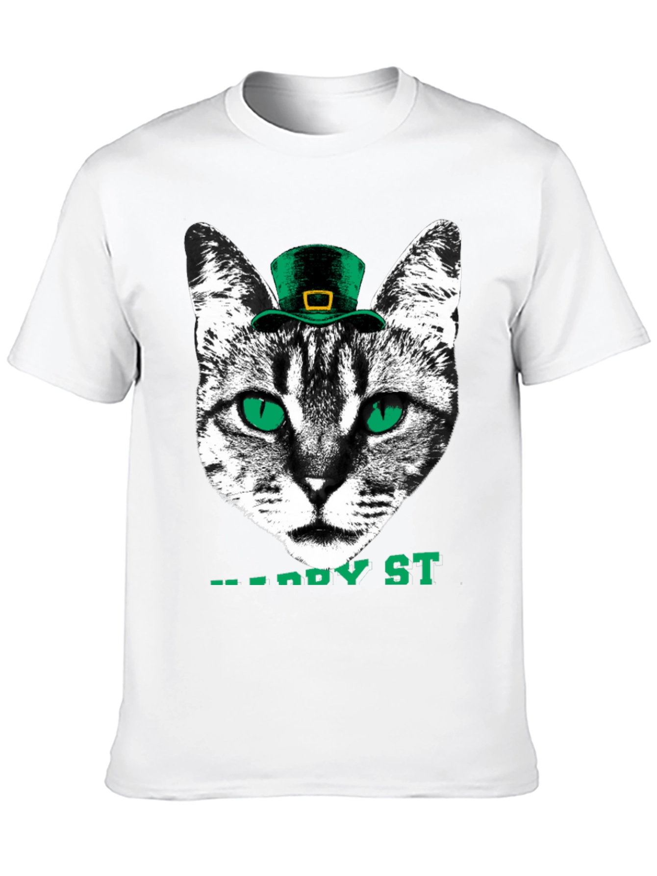 Lucky Cat St. Patricks Day T-Shirt