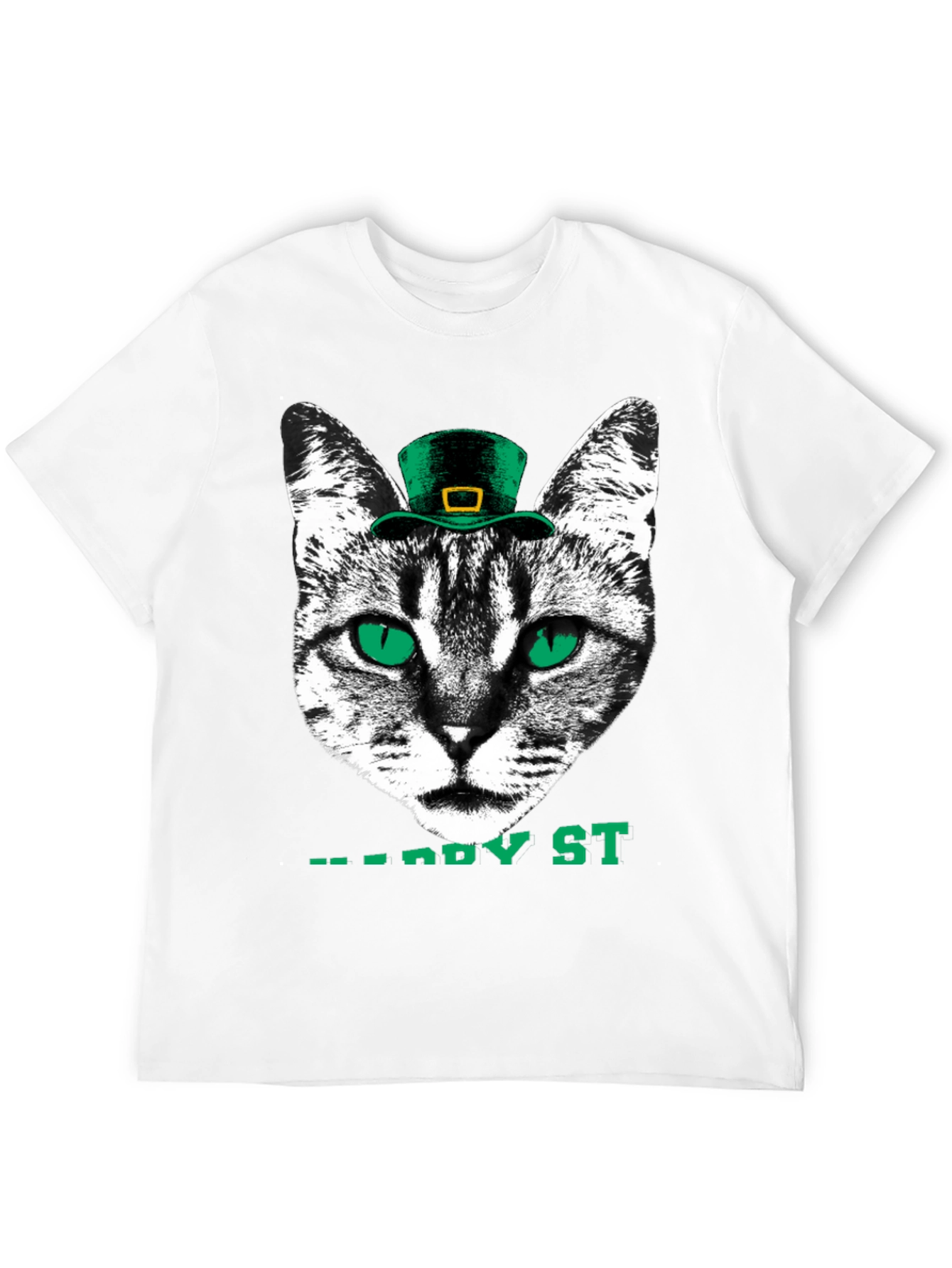 Lucky Cat St. Patricks Day T-Shirt