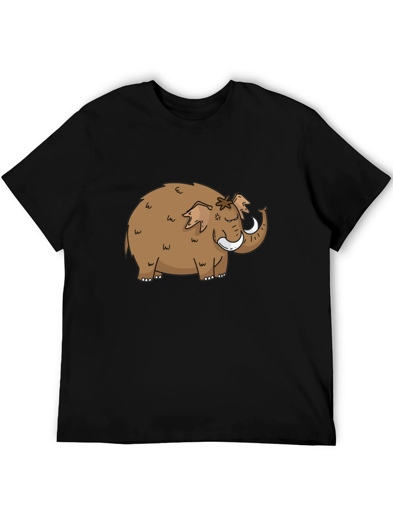 Mammoth Graphic Tee - Black Cotton T-Shirt
