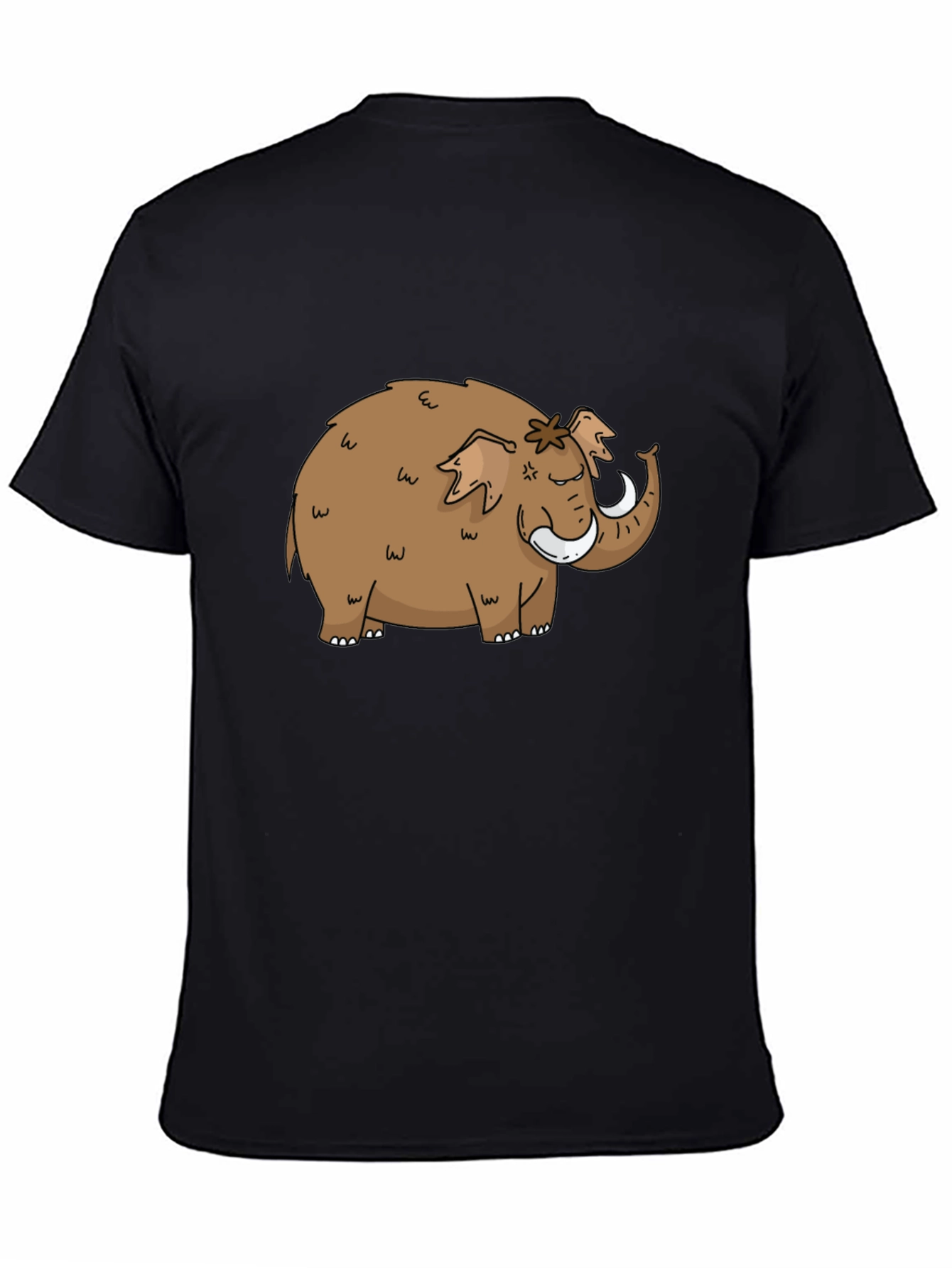 Mammoth Graphic Tee - Black Cotton T-Shirt