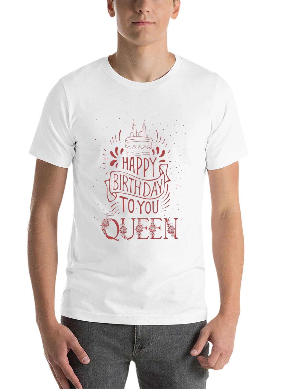 Happy Birthday Queen Graphic T-Shirt
