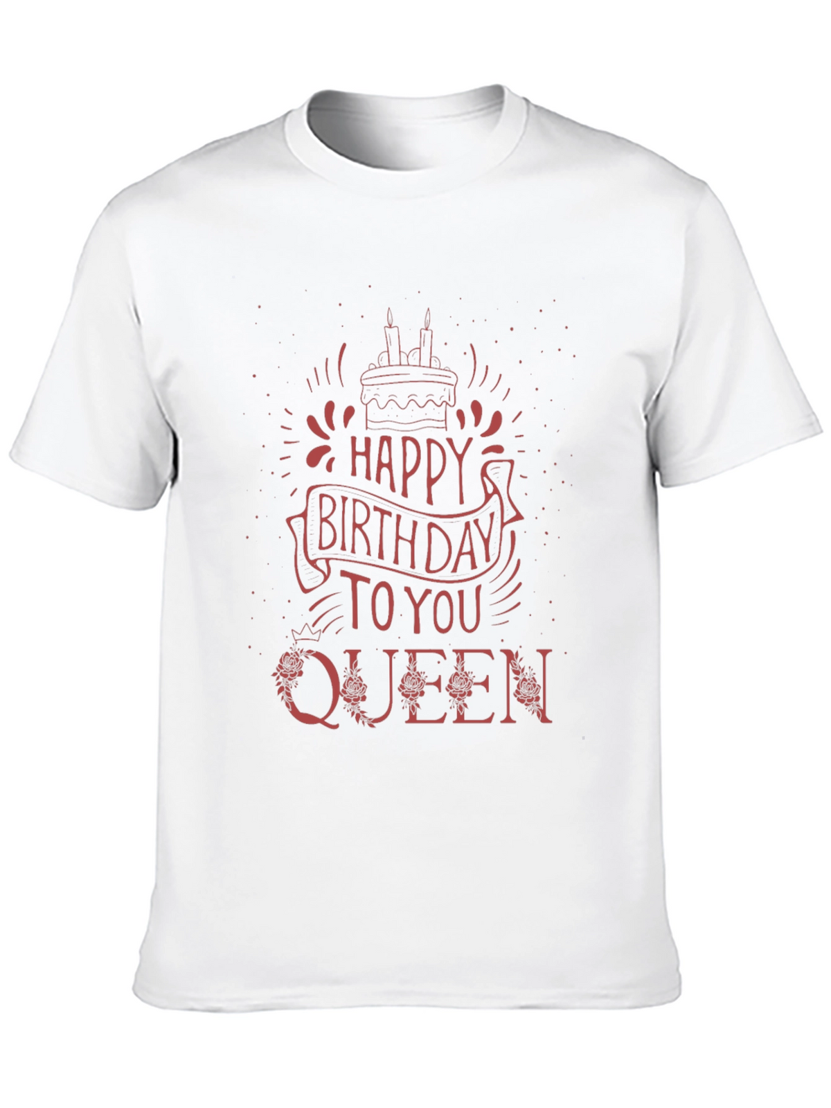 Happy Birthday Queen Graphic T-Shirt