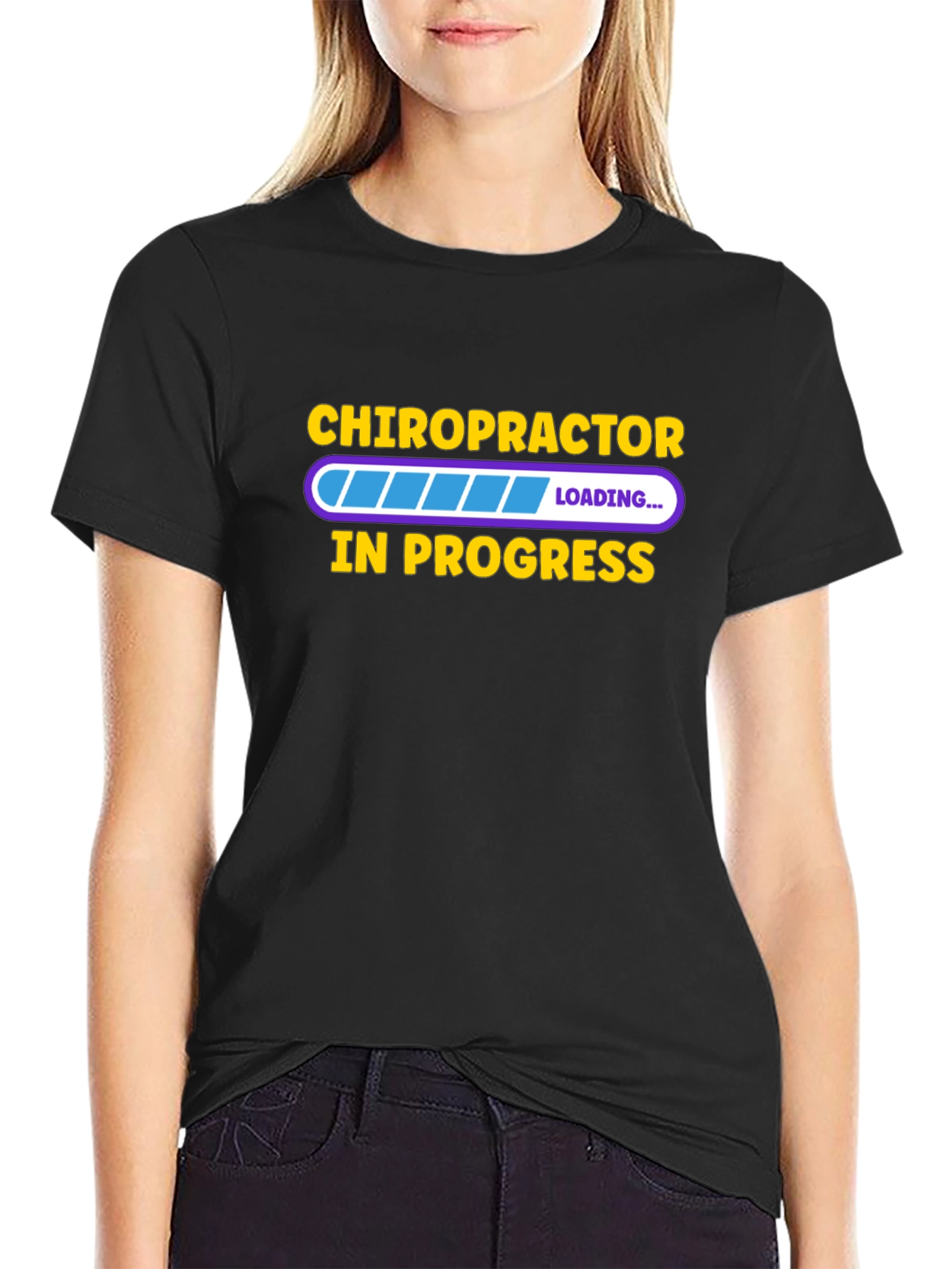 Chiropractor In Progress Graphic T-Shirt