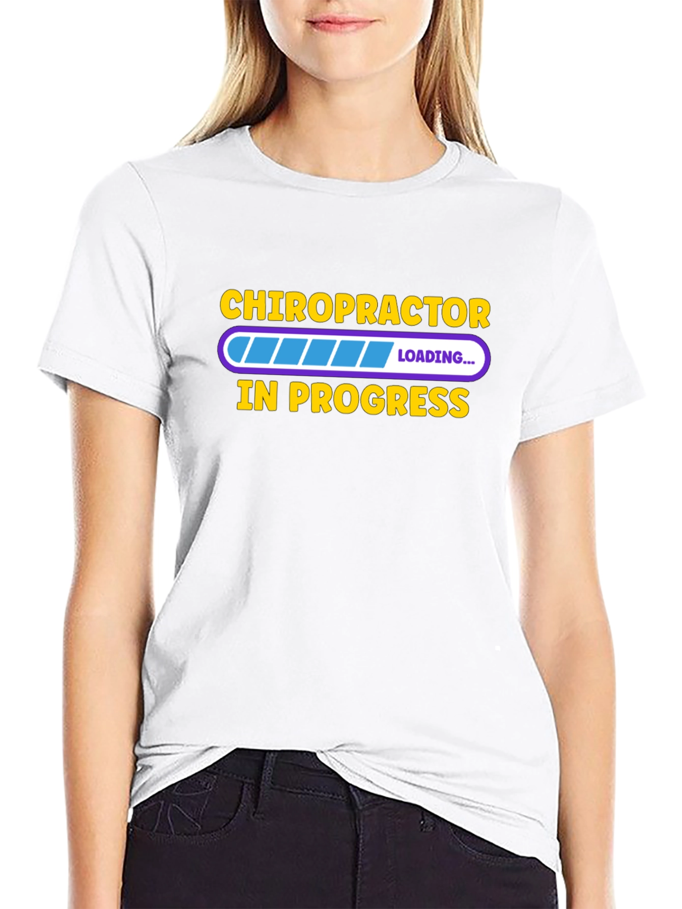 Chiropractor In Progress Graphic T-Shirt