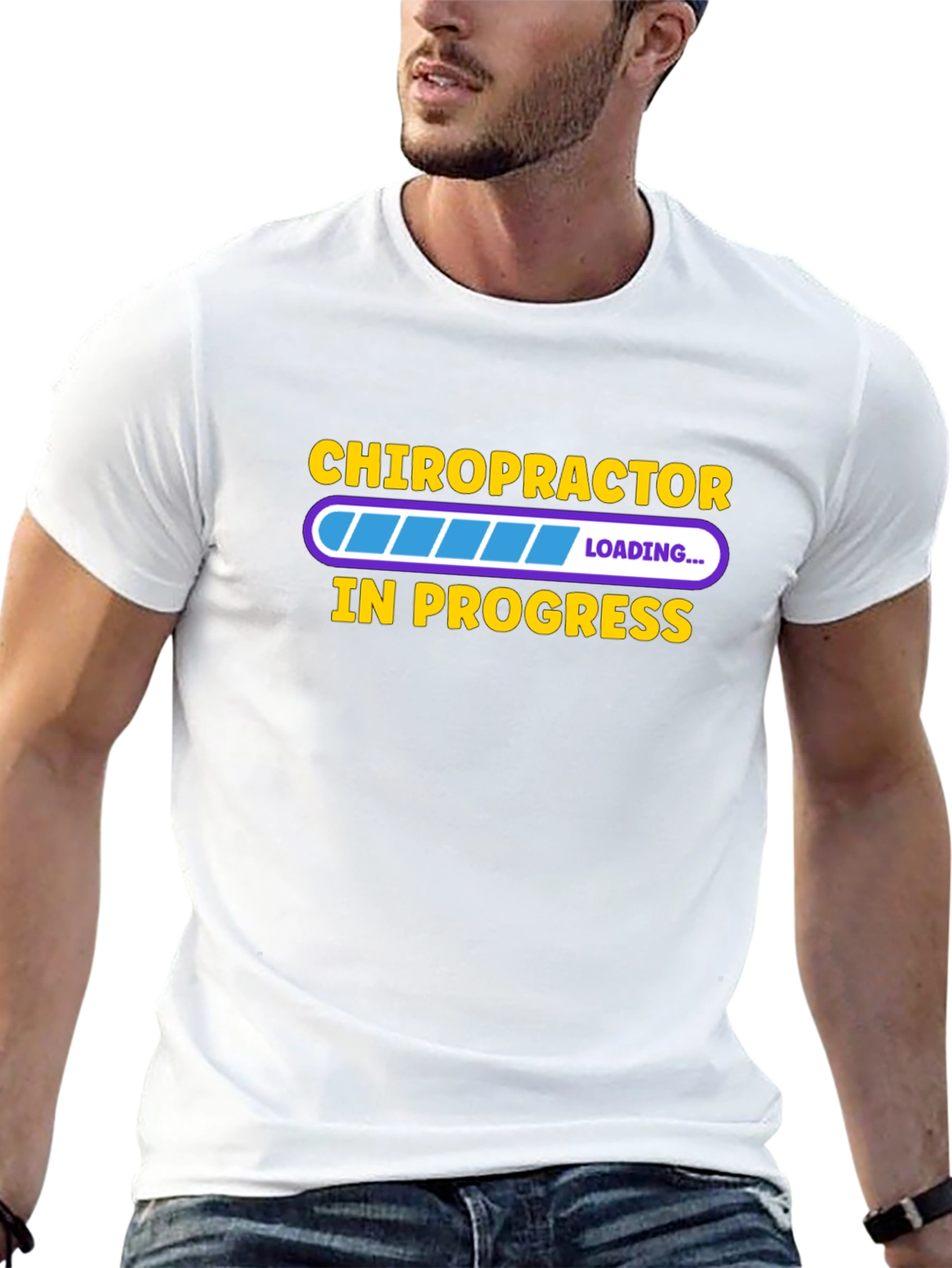 Chiropractor In Progress Graphic T-Shirt