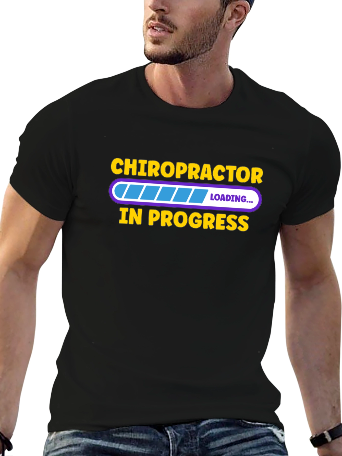 Chiropractor In Progress Graphic T-Shirt