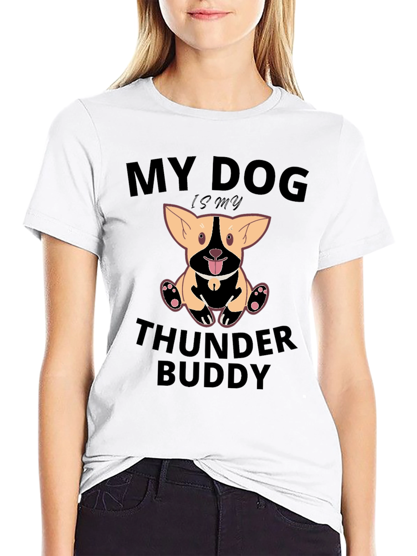 My Dog is My Thunder Buddy T-Shirt