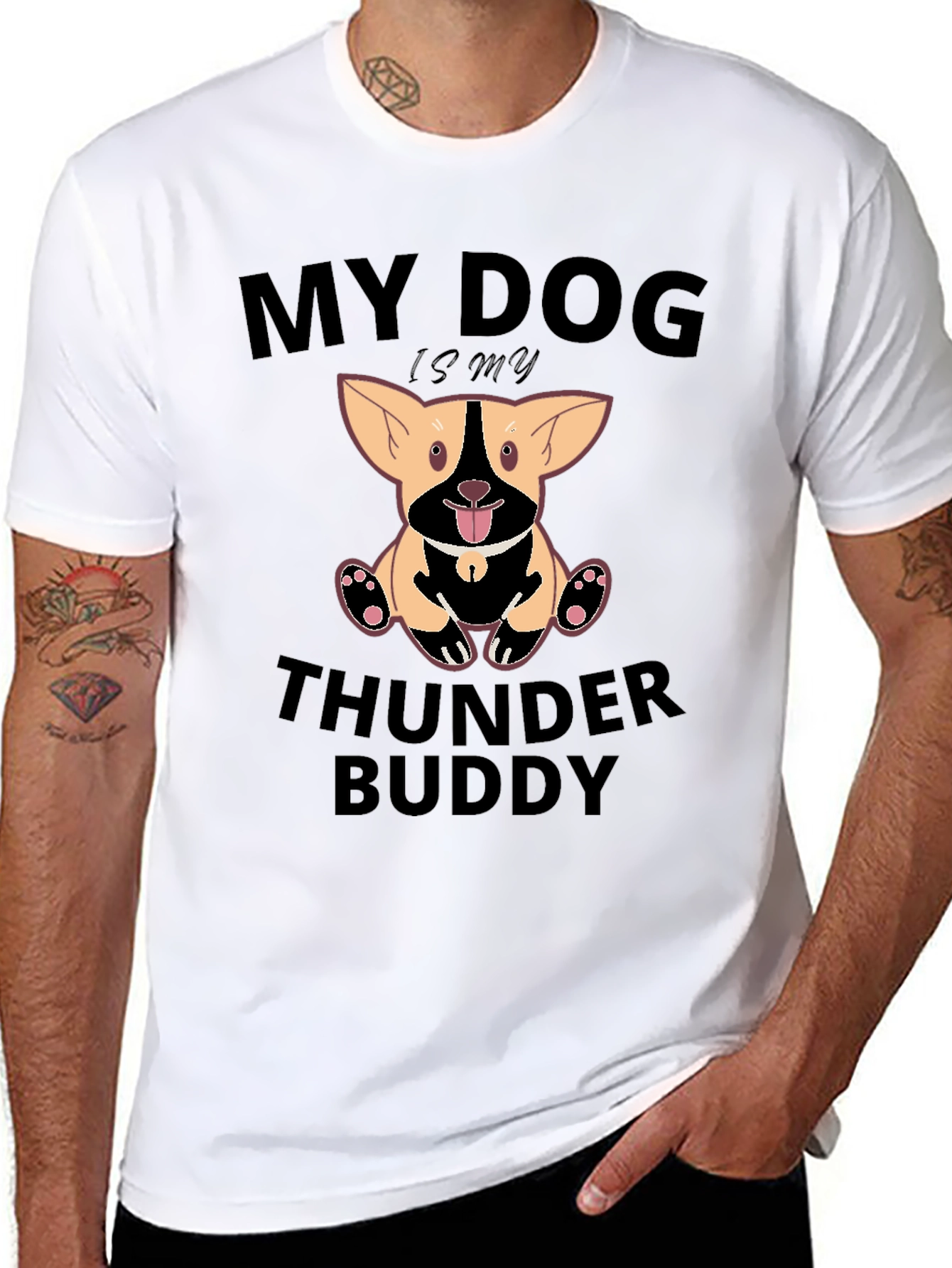 My Dog is My Thunder Buddy T-Shirt
