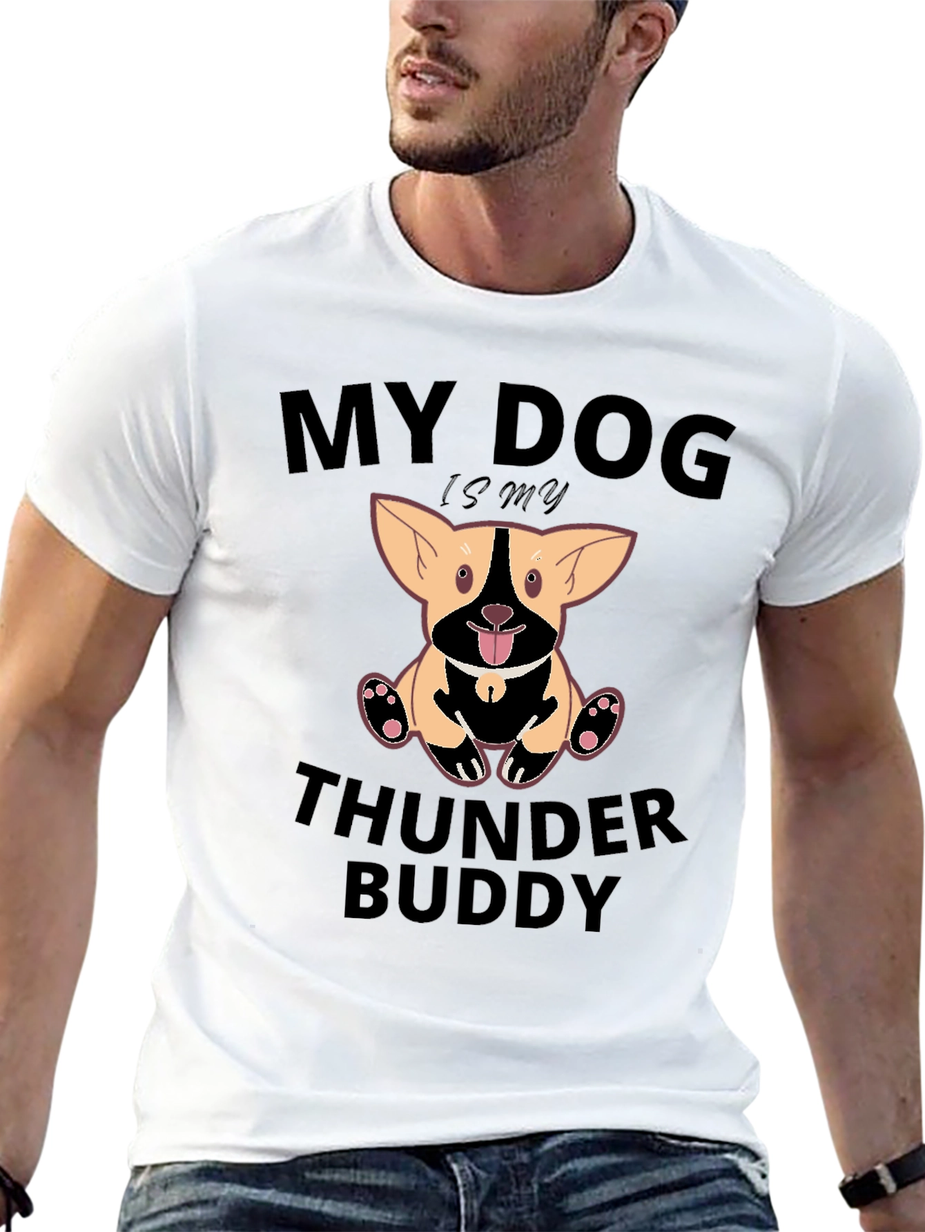 My Dog is My Thunder Buddy T-Shirt