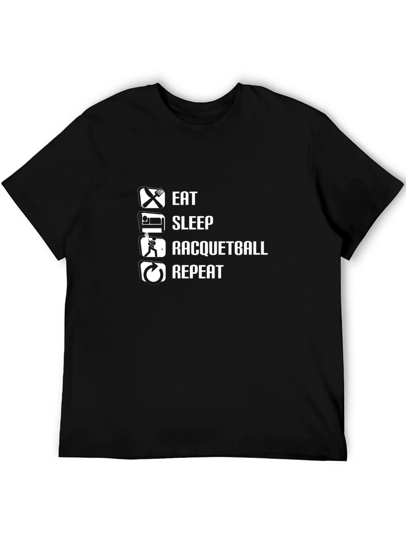 Eat Sleep Racquetball Repeat T-Shirt
